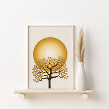 Load image into Gallery viewer, Autumn Moon Print -Col 03 | ÀBISÀLU STUDIO