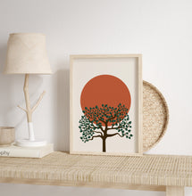 Load image into Gallery viewer, Autumn Moon Print -Col 01 | ÀBISÀLU STUDIO