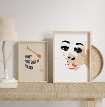 Load image into Gallery viewer, Golden Soul Typography Print | ÀBISÀLU STUDIO
